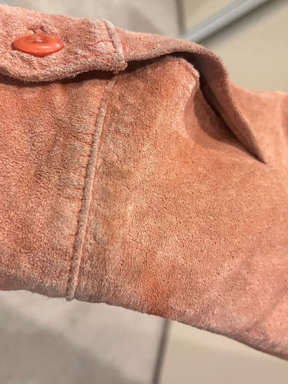 Pendleton Suede Button-Front Jacket in Warm Rust - Picture 8 of 8